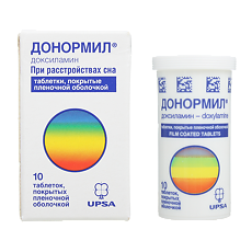 Купить Донормил таблетки покрыт.плен.об. 15 мг 10 шт цена