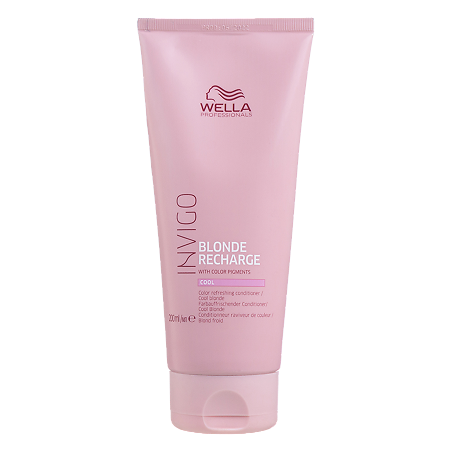 Изображение товара Wella Prof Invigo Blonde Recharge Оттеночный бальзам-уход для холодных светлых оттенков 200 мл 1 шт