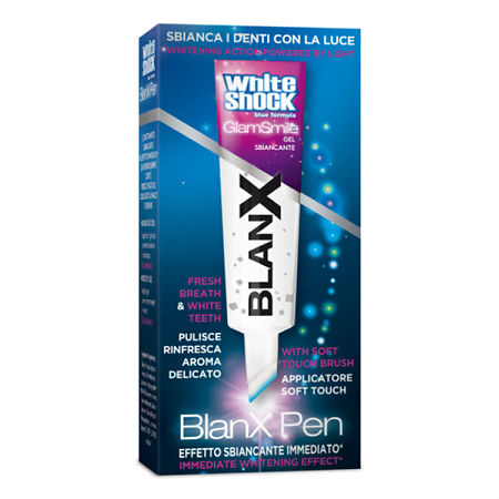 Blanx Гель-карандаш отбеливающий White Shock Blue Formula Gel Pen 12 мл 1 шт