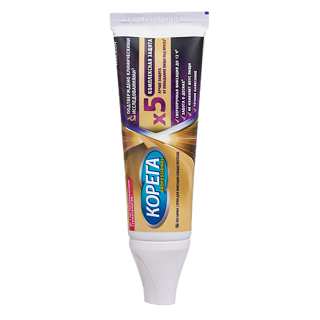 Корега крем для фиксации зубных протезов Комплексная защита 40 мл 1 шт