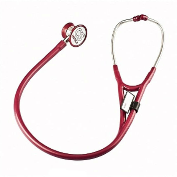 Изображение товара Стетофонендоскоп CS Medica CS-422 Premium малиновый профессиональный инструмент