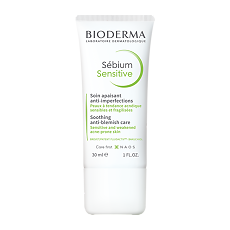Купить Bioderma Sebium Увлажняющий успокаивающий Сенситив крем для проблемной кожи лица 30 мл 1 шт цена