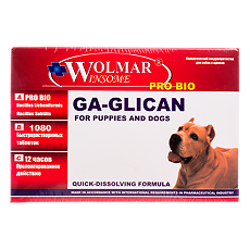 Купить Wolmar Winsome Pro Bio Ga-Glican Синергический хондропротектор для собак 1080шт цена