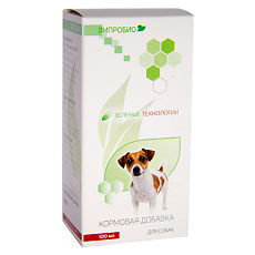 Купить Эмпробио пробиотический комплекс кормовая добавка для собак 100 мл 1 шт цена