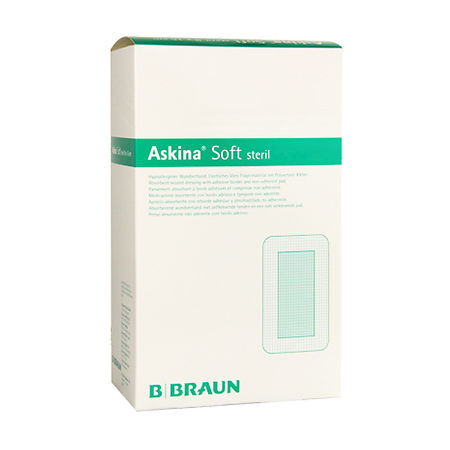 Аскина Софт/Askina Soft Повязка стерильная послеоперационная с абсорбир прокладкой 9 x 15 см 40 шт