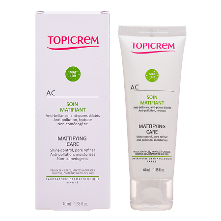 Изображение товара Топикрем AC Матирующий уход 40 мл 1 шт