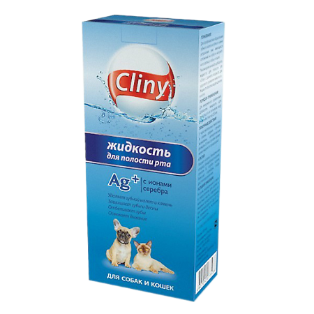 Cliny Жидкость для полости рта для кошек и собак 300 мл