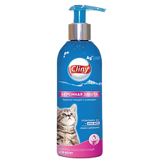 Купить Cliny Шампунь гипоаллергенный Бережная Забота для котят 200 мл цена