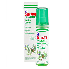 Купить Gehwol Травяной лосьон для ног Fusskraft Herbal Lotion 150 мл 1 шт цена