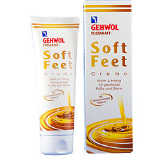 Купить Gehwol Шёлковый крем для ног Молоко и Мед с гиалуроновой кислотой Soft Feet Creme 125 мл 1 шт цена