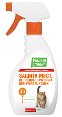 Изображение товара Умный Спрей Защита мест не предназначенных для туалета кошек 3в1 200 мл 1 шт Изображение товара Умный Спрей Защита мест не предназначенных для туалета кошек 3в1 200 мл 1 шт