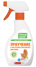 Купить Умный Спрей Приучение к когтеточке и местам игр для кошек 200 мл 1 шт цена