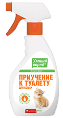 Купить Умный Спрей Приучение к туалету для кошек 200 мл 1 шт цена