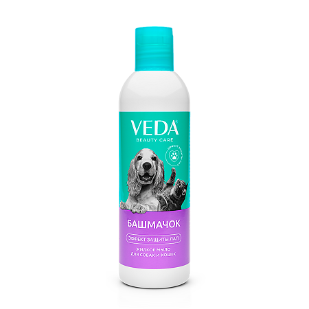 Веда Башмачок Жидкое мыло для собак и кошек 220 мл