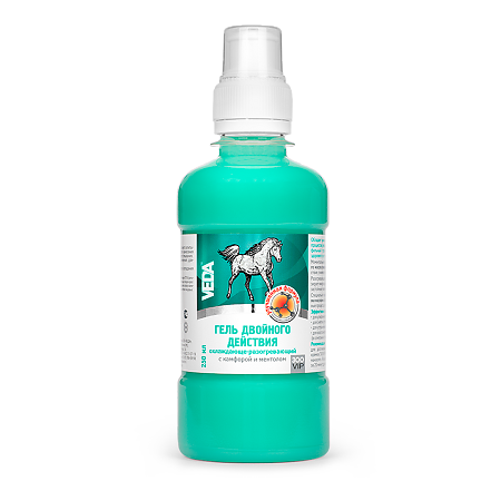 ZooVip Гель двойного действия охлаждающе-разогревающий с камфорой и ментолом 250 мл