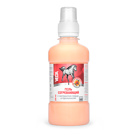 ZooVip Гель согревающий с экстратом перца и прополисом 250мл