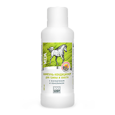 Купить ZooVip Шампунь-кондиционер для гривы и хвоста с коллагеном и ланолином 500 мл цена