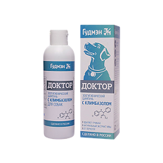 Купить Гудмэн Шампунь Доктор с климбазолом для собак 200 мл цена