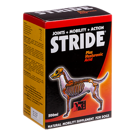 Stride Плюс Профилактика и лечение заболеваний суставов для собак 500 мл
