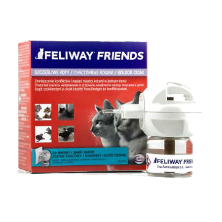 Feliway Friends CEVAМодулятор поведения для кошек диффузор+сменный флакон 48мл