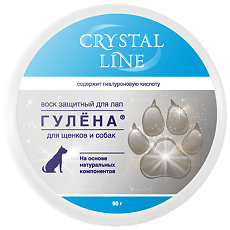 Купить Апиценна Crystal Line Гулена защитный воск для лап собак 90 г 1 шт цена