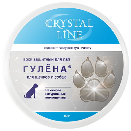 Апиценна Crystal Line Гулена защитный воск для лап собак 90 г 1 шт