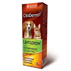 Изображение товара CitoDerm Гель противозудный 30 мл