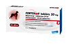 Фортекор таблетки для собак с сердечной недостаточностью 20 мг 14 шт (вет)