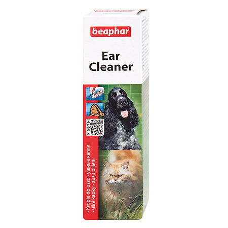 Beaphar Ear-Cleaner Лосьон для ухода за ушами у кошек и собак 50 мл