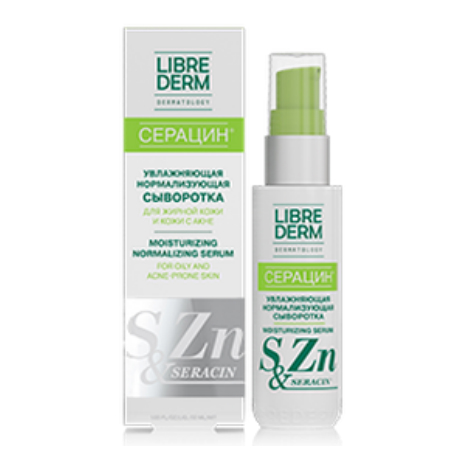 Изображение товара Либридерм (Librederm) Seracin Сыворотка увлажняющая нормализующая с антирецидивным действием 50 мл 1 шт