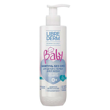 Изображение товара Либридерм Baby Шампунь без слез для новорожденных 250 мл гипоаллергенный
