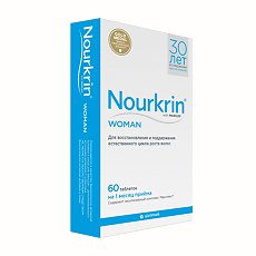 Купить Nourkrin Woman таблетки для женщин по 0,504 мг 60 шт цена