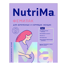 Купить NutriMa Фемилак Молочный напиток для беременных и кормящих Манго 350 г 1 шт цена