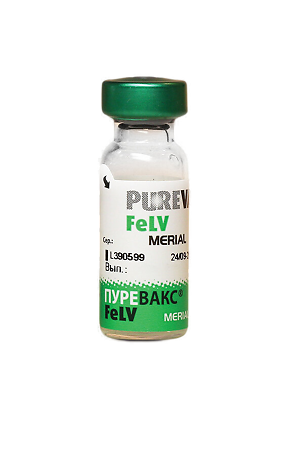 Пуревакс FeLV вакцина для кошек суспензия для инъекций 1 доза 1 шт (вет)