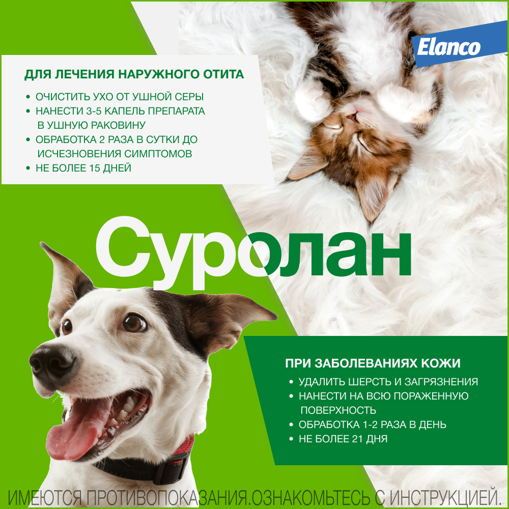 Суролан для собак: инструкция по применению, побочные эффекты, отзывы