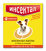 Инсектал капли от блох и клещей для собак от 4 до 10 кг пипетка (ВЕТ) 0,8 мл 1 шт