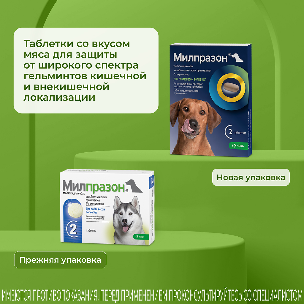 Милпразон антигельминтик таблетки для собак более 5 кг 12,5 мг/125 мг 2 шт  - купить, цена и отзывы, Милпразон антигельминтик таблетки для собак более  5 кг 12,5 мг/125 мг 2 шт инструкция