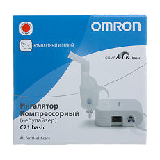 Купить Ингалятор Omron NE-C21 Basic (NE-C803-RU) компрессорный 1 шт цена