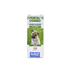 Купить Фебтал Комбо для щенков крупных и средних пород суспензия для приема внутрь 10 мл 1 шт цена