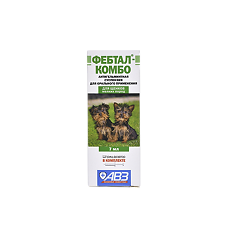 Купить Фебтал Комбо для щенков мелких пород суспензия для приема внутрь 7 мл 1 шт цена