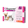 Inspector Mini капли на холку для собак мелких пород и кошек 0,5-2 кг пипетка 1 шт