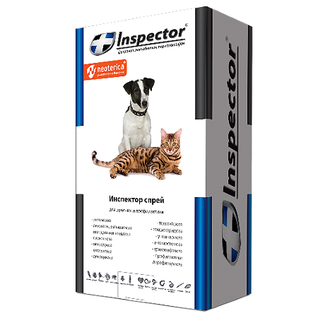 Inspector Спрей для кошек и для собак 100 мл 1 шт