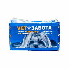 Купить VetЗабота Пеленки впитывающие basic 60х60 см №30 цена