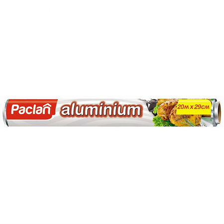 Paclan Фольга алюминиевая рулон 20 м х 29см, 1 шт