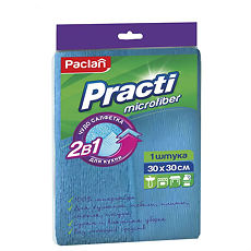 Купить Paclan Micro Салфетка 2в1 для кухни микрофирба 30 х 30см 1 шт цена