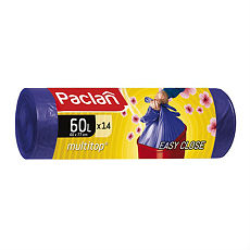 Купить Paclan Мешки для мусора с ушками Multitop Aroma 60 л 14 шт цена