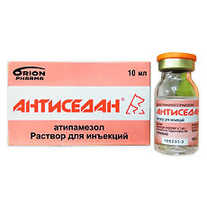 Купить Антиседан раствор для инъекций 0,5 % фл 10 мл  ВЕТЕРИНАРНЫЙ 1 шт цена