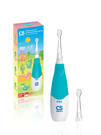 Зубная щетка электрическая звуковая CS Medica CS-561 Kids голубая 1 шт