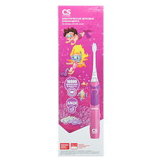 Изображение товара Зубная щетка электрическая звуковая CS Medica CS-562 Junior розовая 1 шт