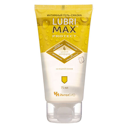 Lubrimax гель-смазка интимный Protect 75 мл 1 шт
